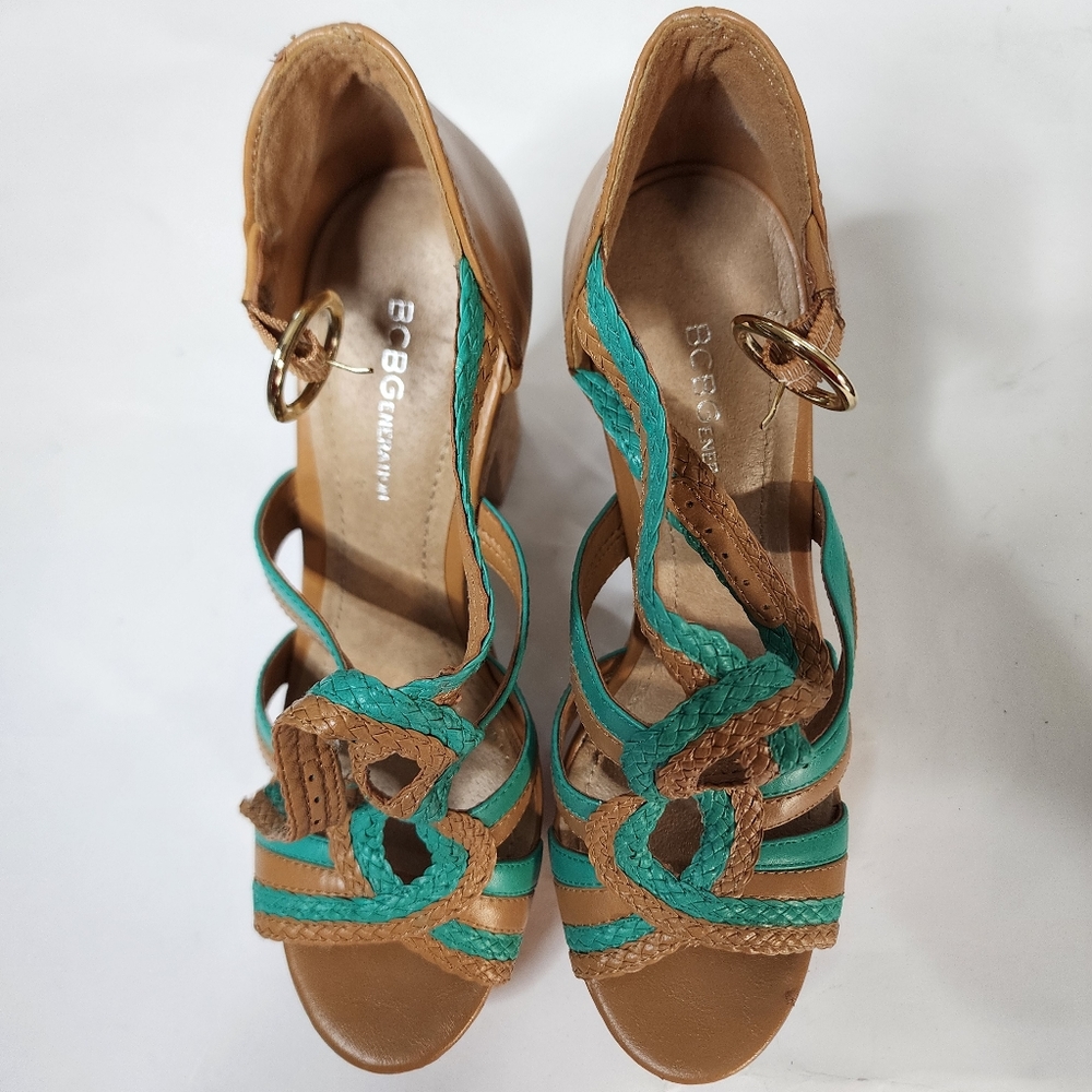 Green BCBGENERATION Sandals